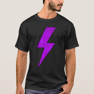 Camiseta Awesome Retro Distressed Front & Back PURPLE Light