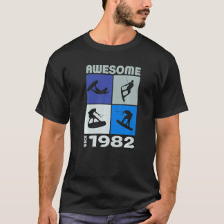 Camiseta Awesome since 1982 Wakeboard lifestyle 1