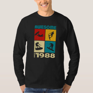 Camiseta Awesome since 1988 Wakeboard lifestyle 1
