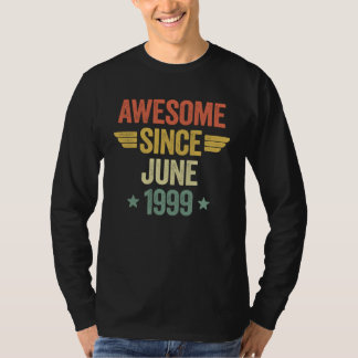 Camiseta Awesome Since June 1999