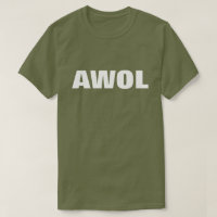 "AWOL": DESIGN DE TEXTO GRÁFICO MODERNO
