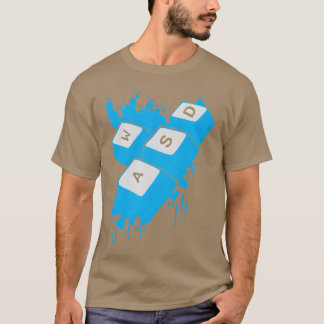 Camiseta AWSD Gi de controladora de jogos
