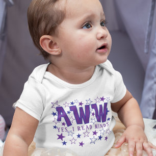 Camiseta AWW - Sim, Eu Leio Mentes com Estrelas