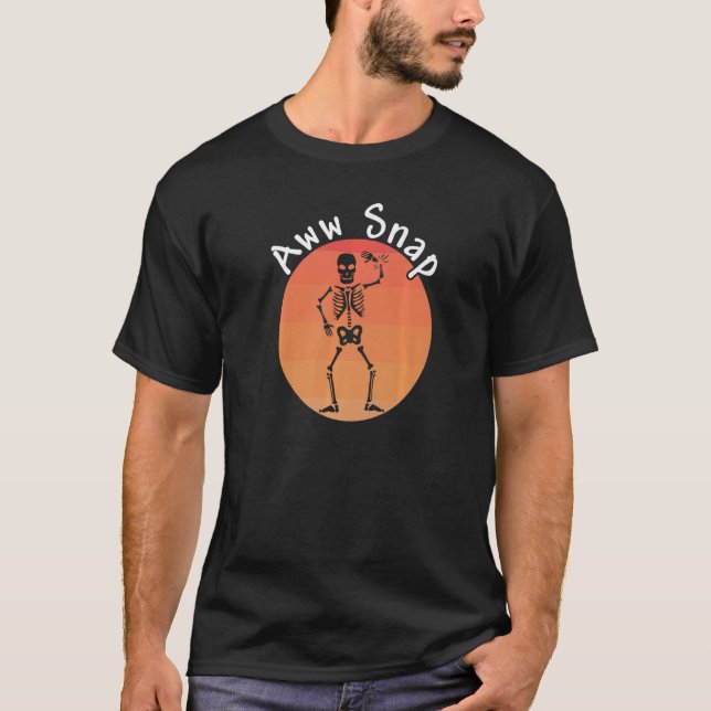 Camiseta Aww Snap Broken Bone 2 (Frente)