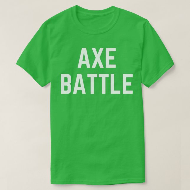 Camiseta AX BATTLE Classic TSirt (Frente do Design)