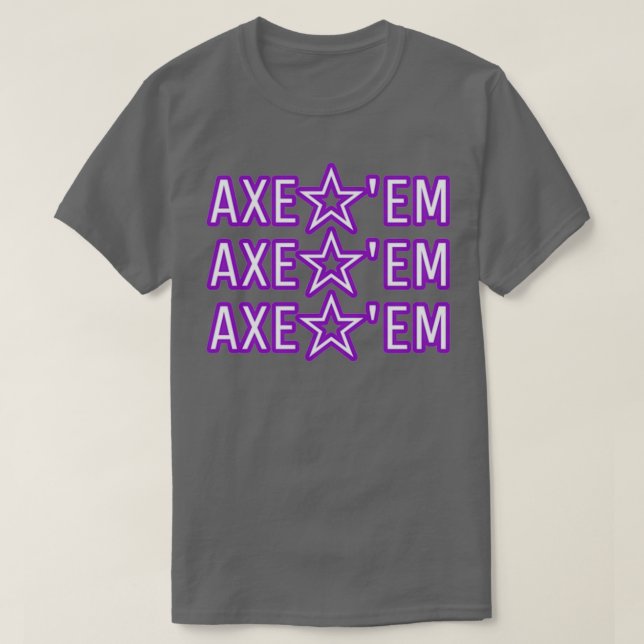 Camiseta Ax Em 5 (Frente do Design)