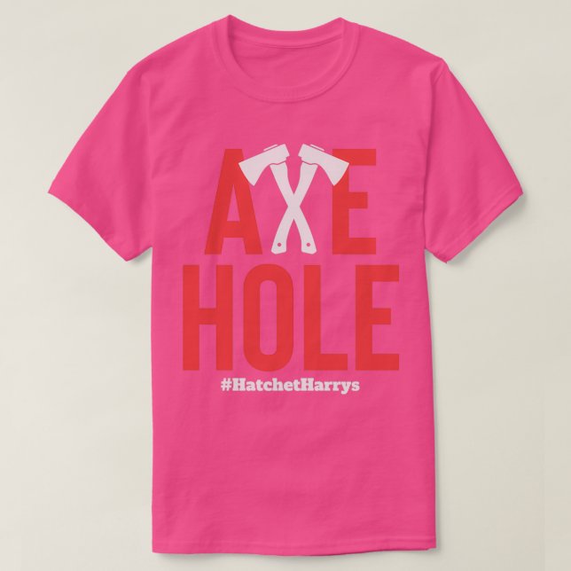 Camiseta Ax hole (Frente do Design)