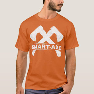 Camiseta Ax Jogando Ax Engraçado Grelha Jogador Ax Smart Ax