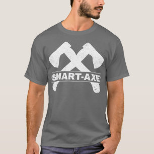 Camiseta Ax Jogando Ax Engraçado Grelha Jogador Ax Smart Ax