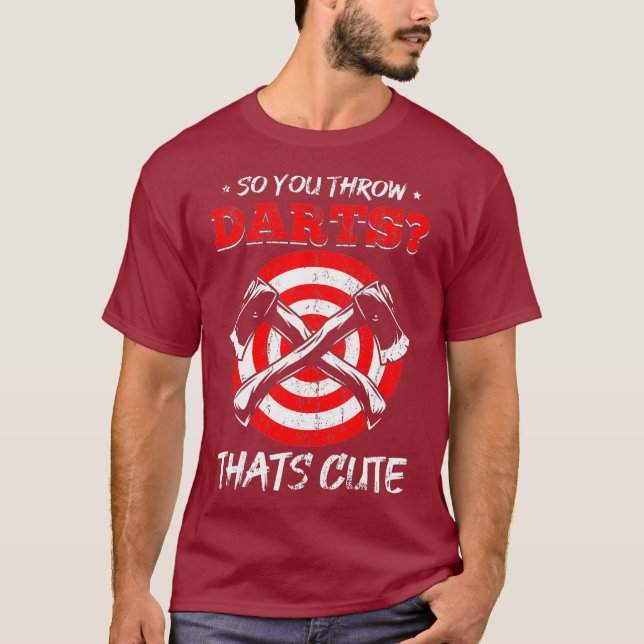 Camiseta Ax Jogando Darts Ax Thremers (Frente)
