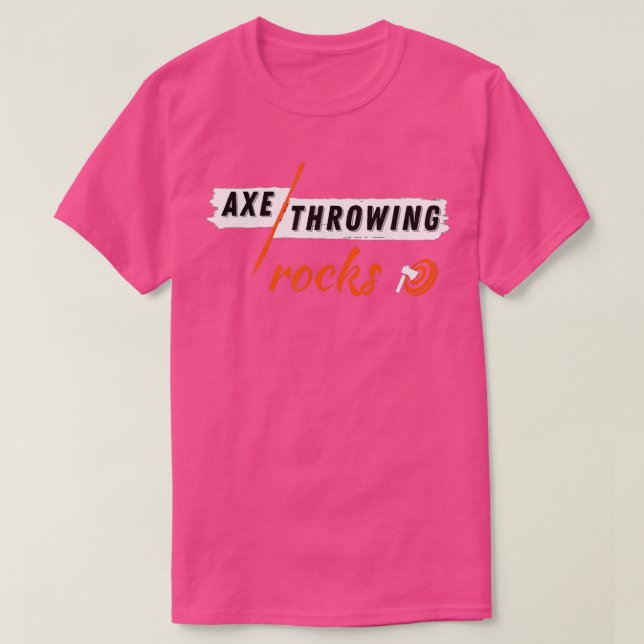 Camiseta Ax Jogando Para Um Ax Thwer (Frente do Design)