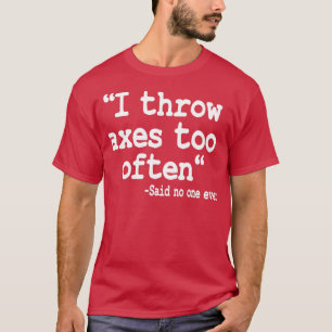 Camiseta Ax Jogando Presente Eu Jogo Eixos Muitas Vezes Cot