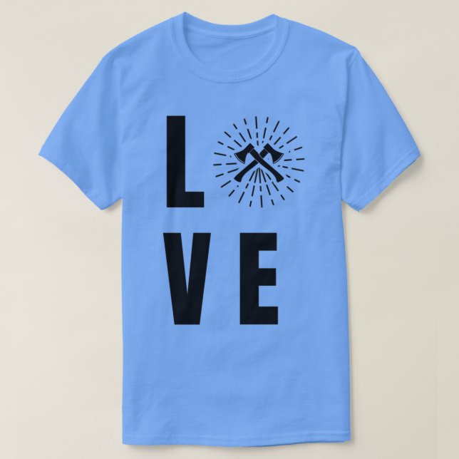 Camiseta Ax jogando Tomahawk com o dobro do dom 27 (Frente do Design)