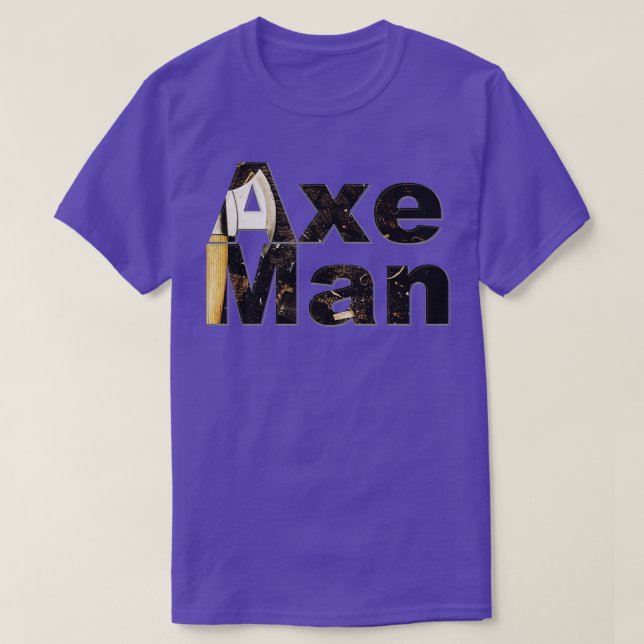 Camiseta Ax Man 1 (Frente do Design)