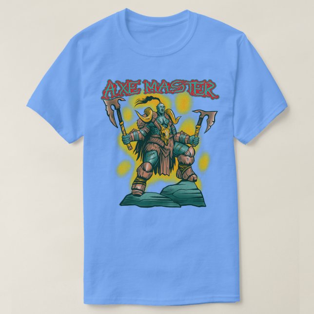 Camiseta Ax Master Ax Thrower Thrower Design (Frente do Design)