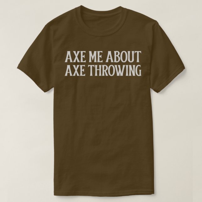 Camiseta Ax-me sobre Ax Thwing 3 (Frente do Design)