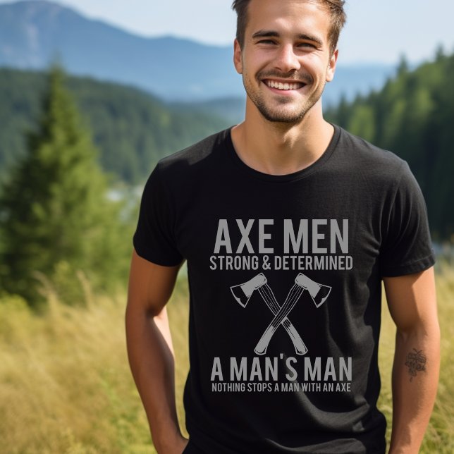 Camiseta AX Men Fortes e Determinados T-Shirt (Criador carregado)