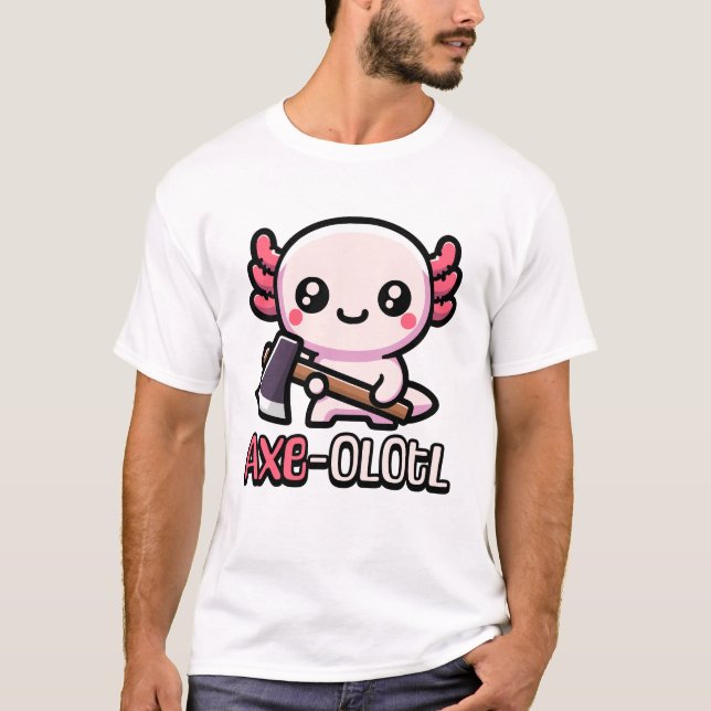 Camiseta Ax-Olotl! Trapalha Axolotl (Frente)