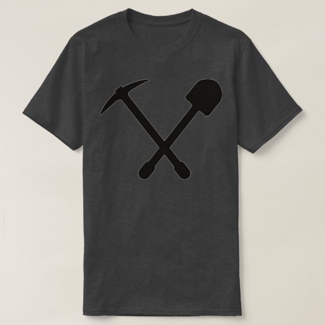 Camiseta Ax Pic e logotipo spade GRC (Frente do Design)