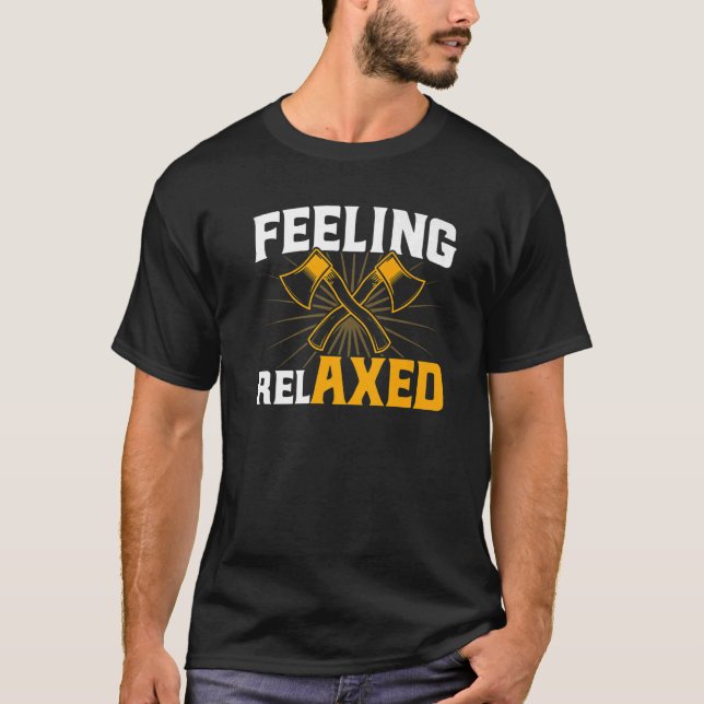 Camiseta Ax Sensação de projeção RelAXED (Frente)