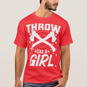 Camiseta Ax Thrower Jogando Ax Lover Engraçado Como um