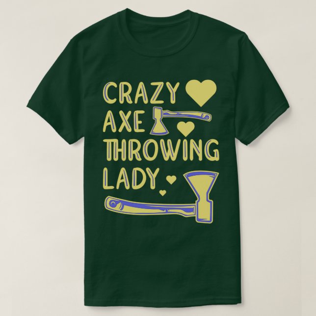 Camiseta Ax Throwing 124 (Frente do Design)