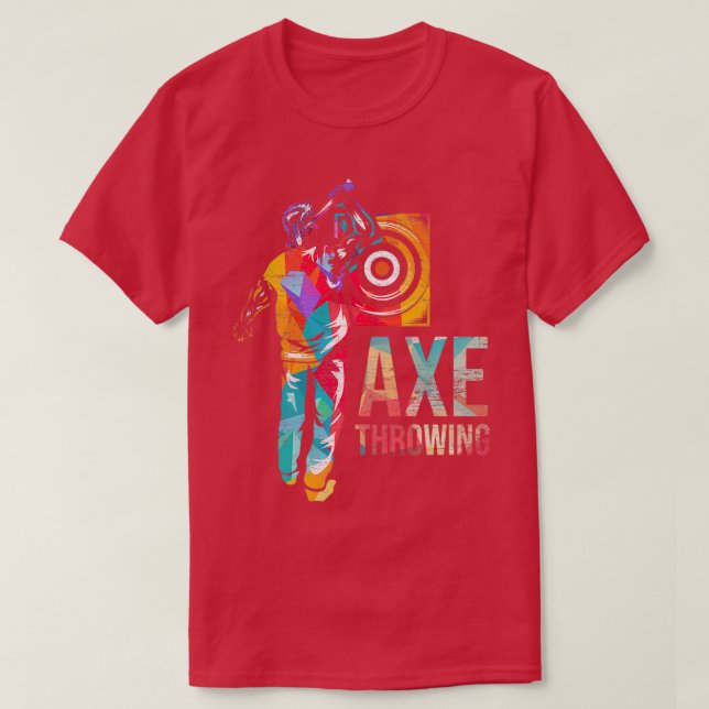 Camiseta Ax Throwing 51 (Frente do Design)