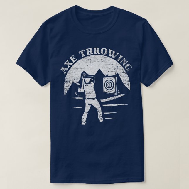 Camiseta Ax Throwing 83 (Frente do Design)