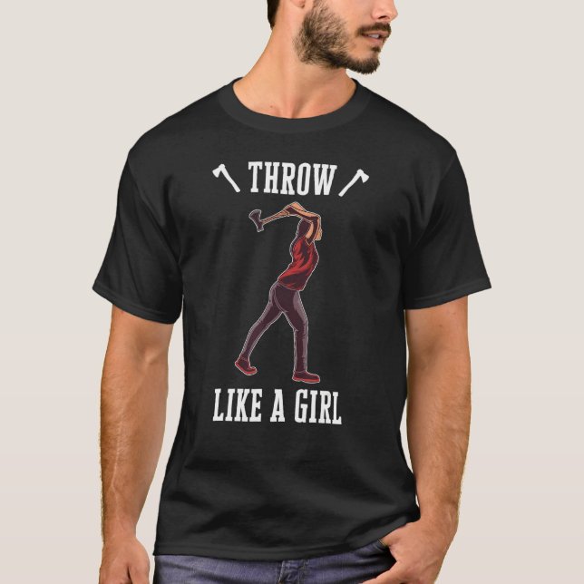 Camiseta Ax Throwing Hatchet 1 (Frente)