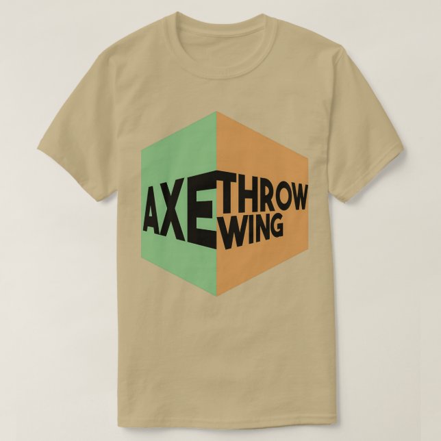 Camiseta Ax Throwing Target 13 (Frente do Design)