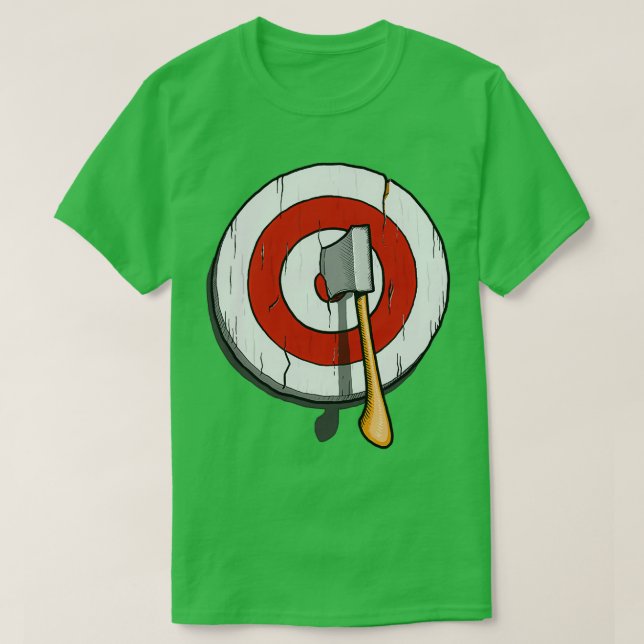 Camiseta Ax Thwing Target 1 (Frente do Design)