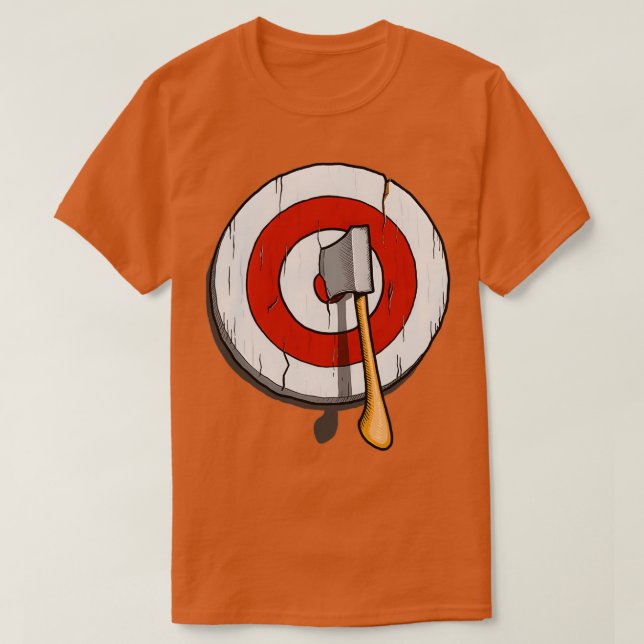 Camiseta Ax Thwing Target 5 (Frente do Design)
