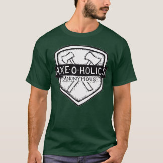 Camiseta AxeOHolics Carimbo de Blindagem Anônimo Carimbo Cl