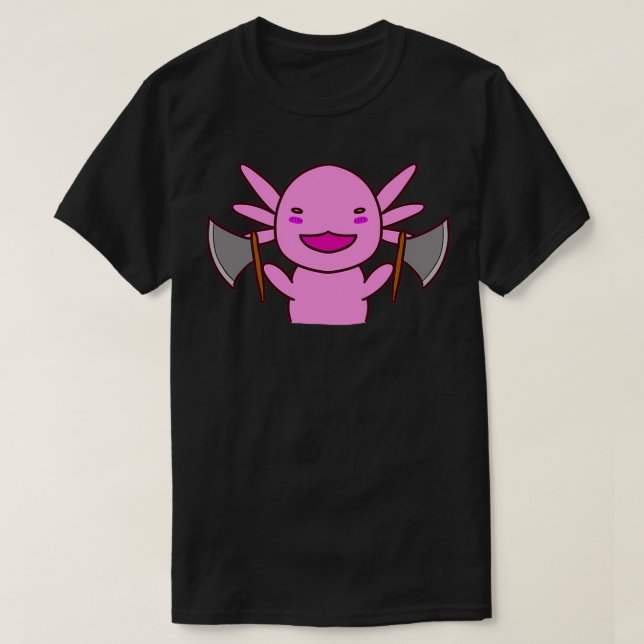 Camiseta Axeolotl 1 (Frente do Design)