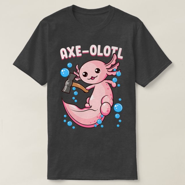 Camiseta Axeolotl 2 (Frente do Design)