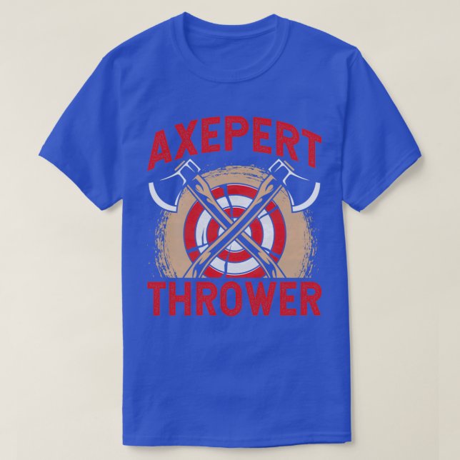 Camiseta Axepert Thwer Funny Ax Jogando Lover Dizendo 2 (Frente do Design)