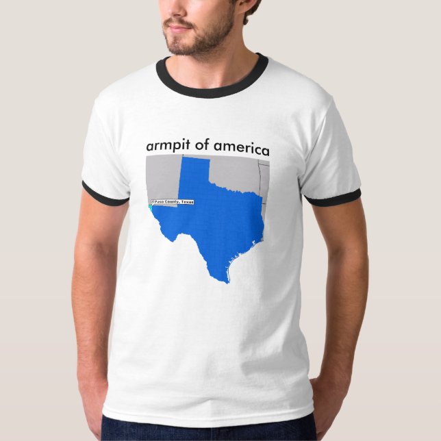 Camiseta axila de América El Paso texas (Frente)