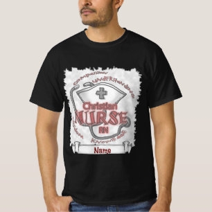 Camiseta axiom de enfermeira cristã