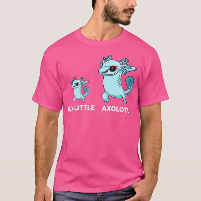 Camiseta Axolittle Axolotl - Salamandra (Frente)
