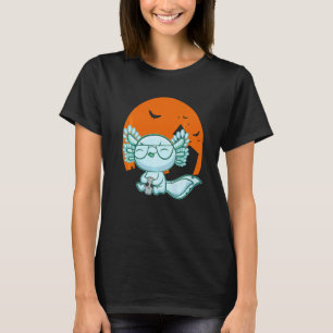 Camiseta Axolote Azul Ambystoma Mexicanum Pérola Peixe Anda