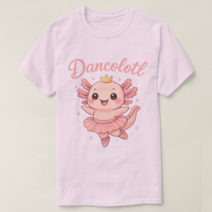Camiseta Axolote Bailarina Dancolotl  Presente de Dança Ani