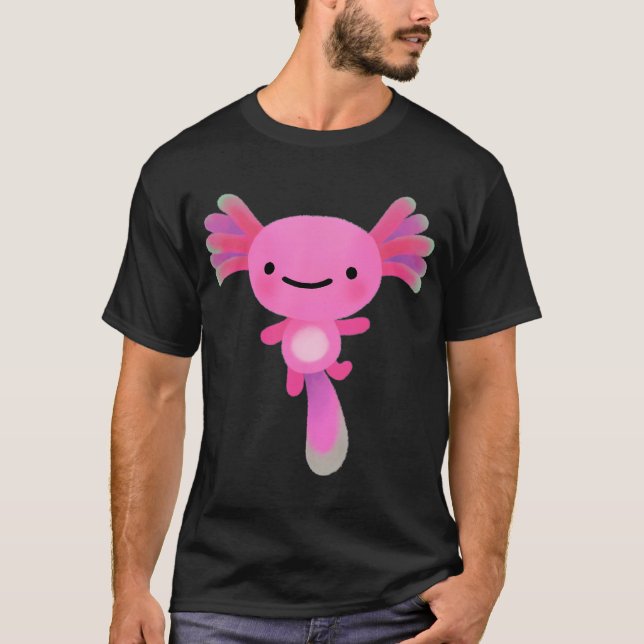 Camiseta Axolote coral (Frente)