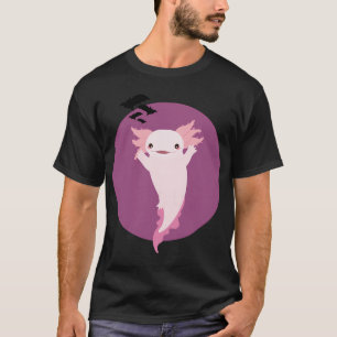Camiseta axolote de Halloween