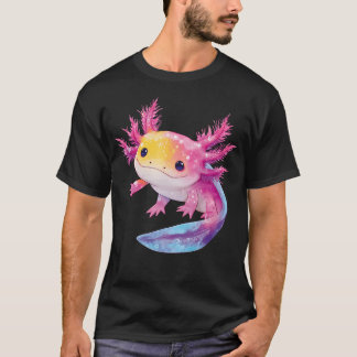 Camiseta Axolote Kawaii