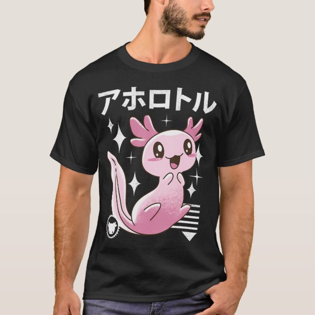 Camiseta Axolote Kawaii (Frente)