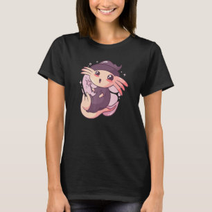 Camiseta Axolote Mexicano Engraçado Peixe Ambulante Anfíbio