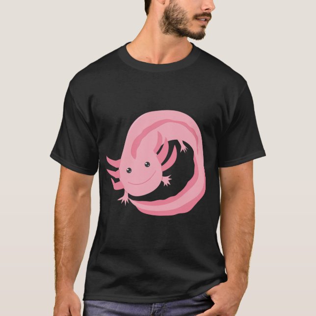 Camiseta Axolote Minúsculo (Frente)