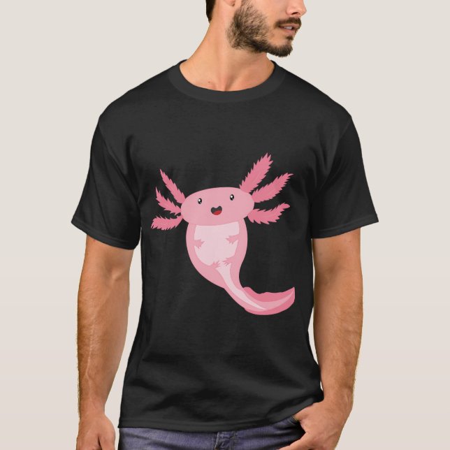 Camiseta Axolote Minúsculo (Frente)