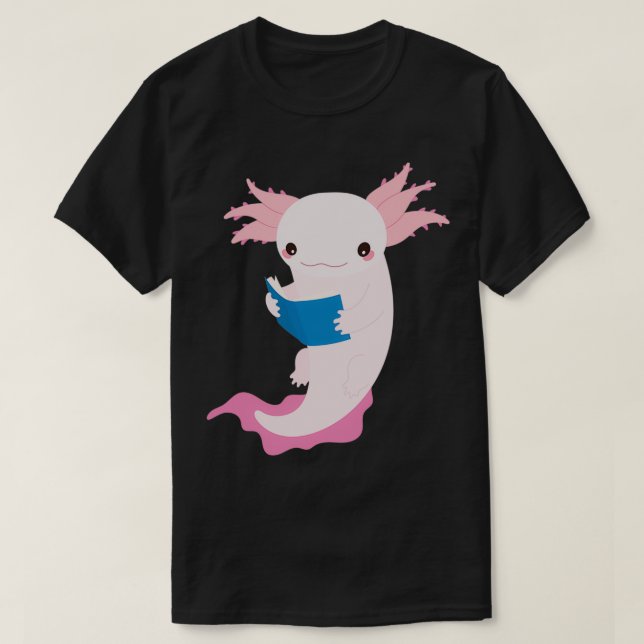 Camiseta Axolotl (Frente do Design)
