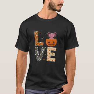 Camiseta Axolotl Amante Meninos Meninos Meninos Dia de as B